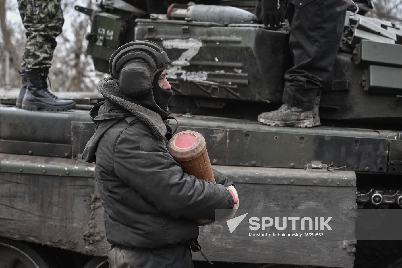 Russia Ukraine Military Operation Tanks