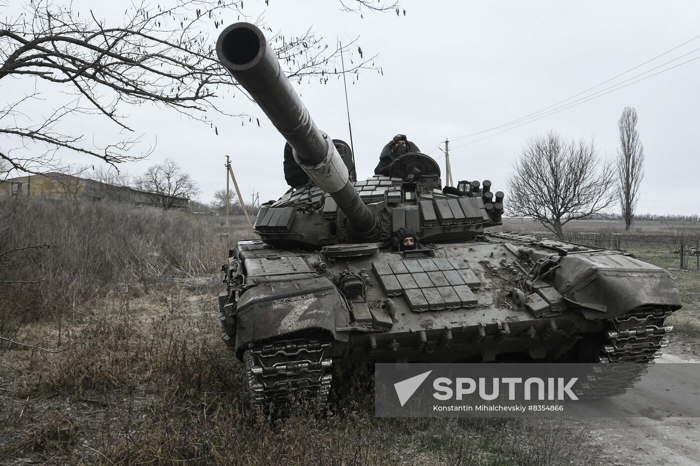 Russia Ukraine Military Operation Tanks