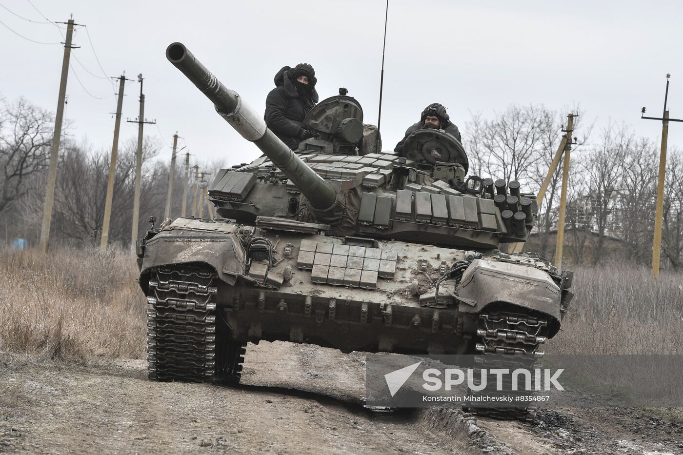 Russia Ukraine Military Operation Tanks