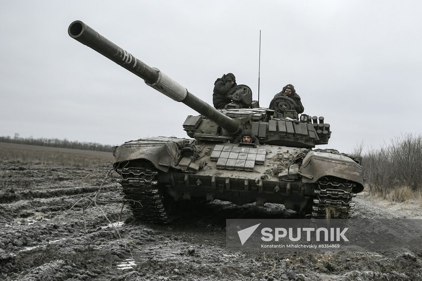 Russia Ukraine Military Operation Tanks