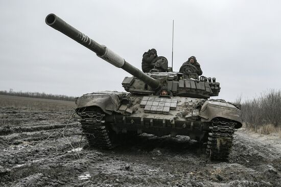 Russia Ukraine Military Operation Tanks