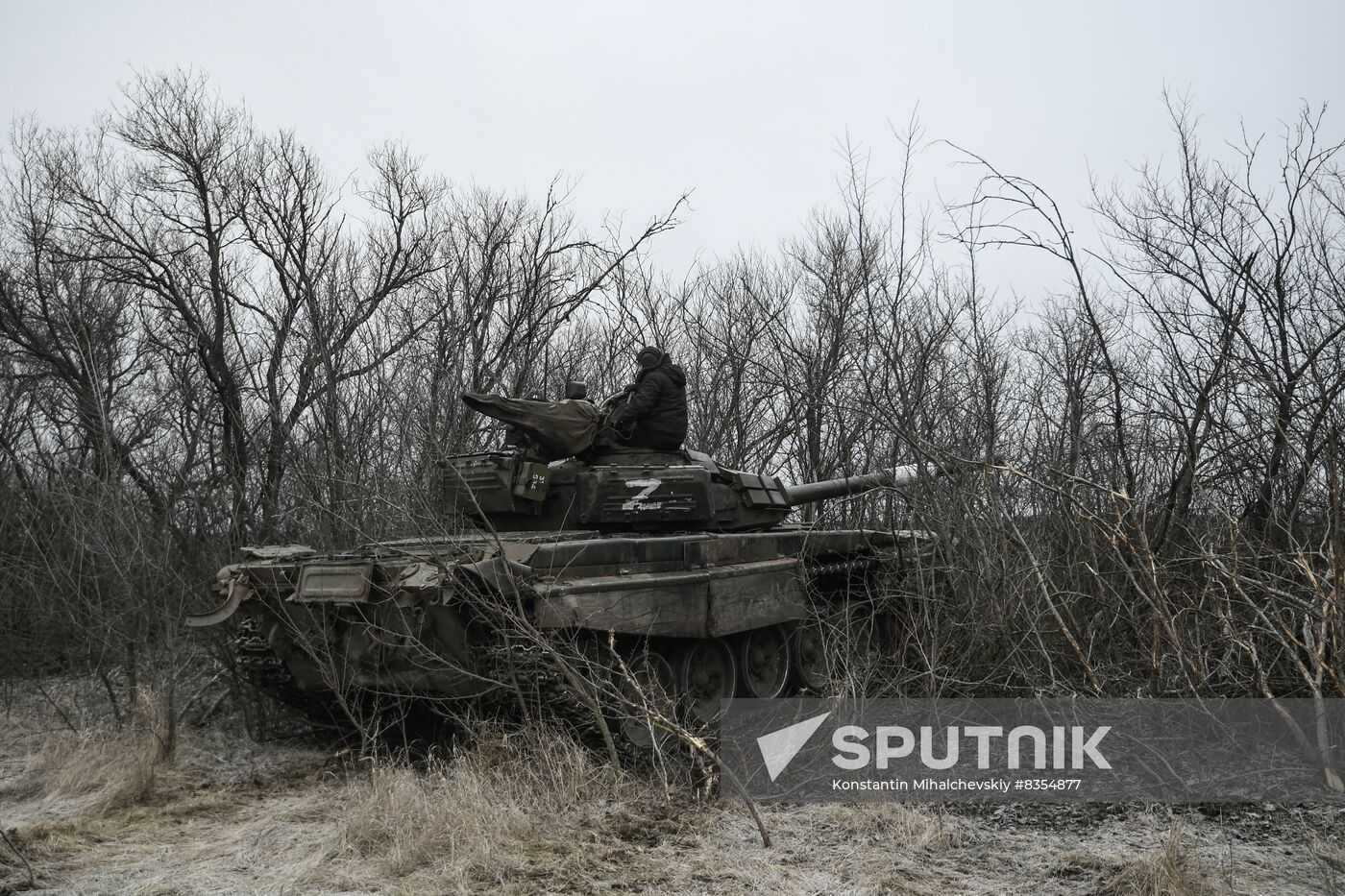 Russia Ukraine Military Operation Tanks