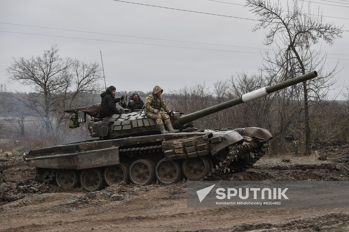 Russia Ukraine Military Operation Tanks