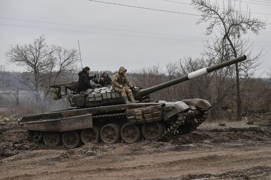 Russia Ukraine Military Operation Tanks