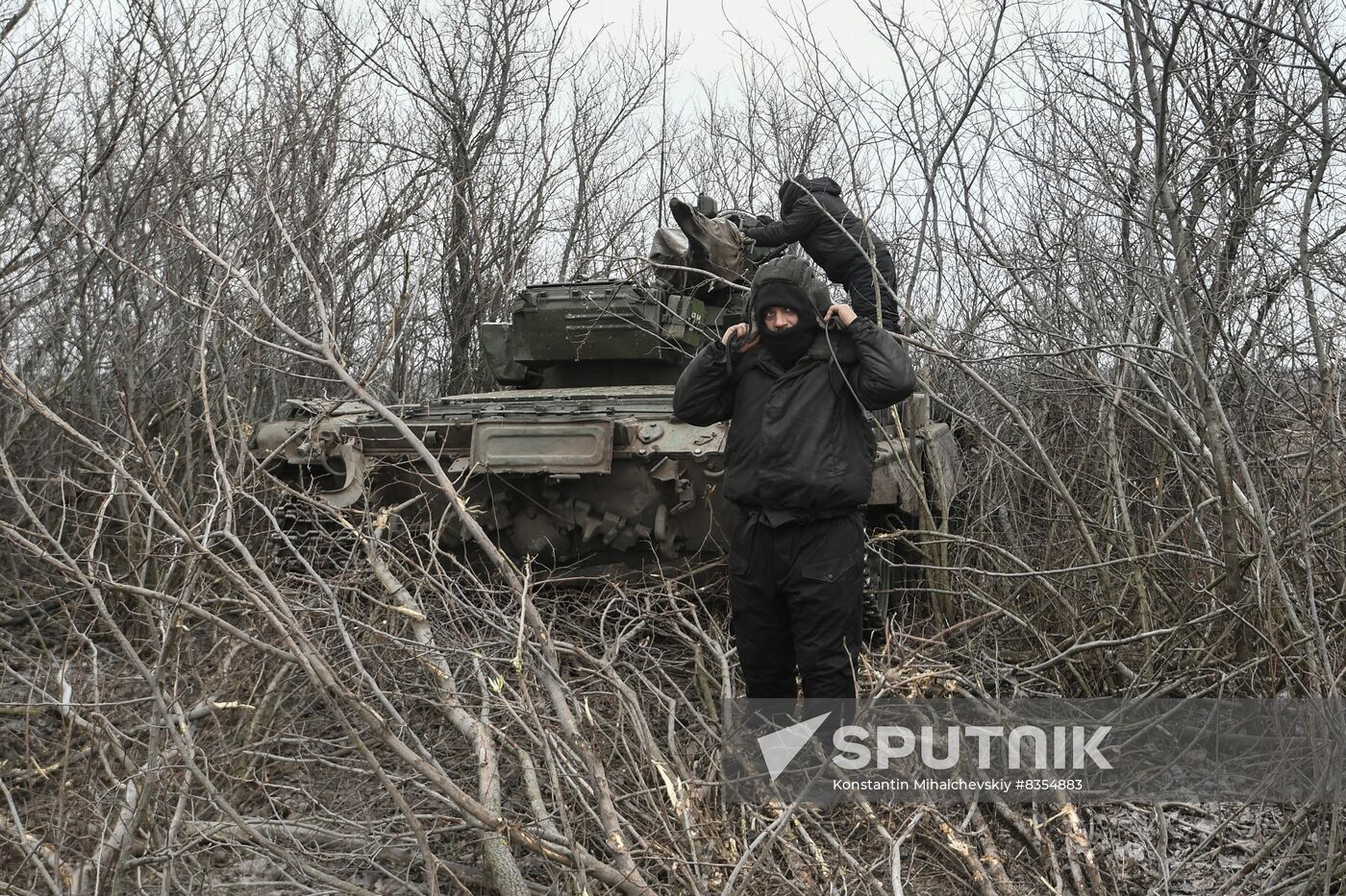 Russia Ukraine Military Operation Tanks