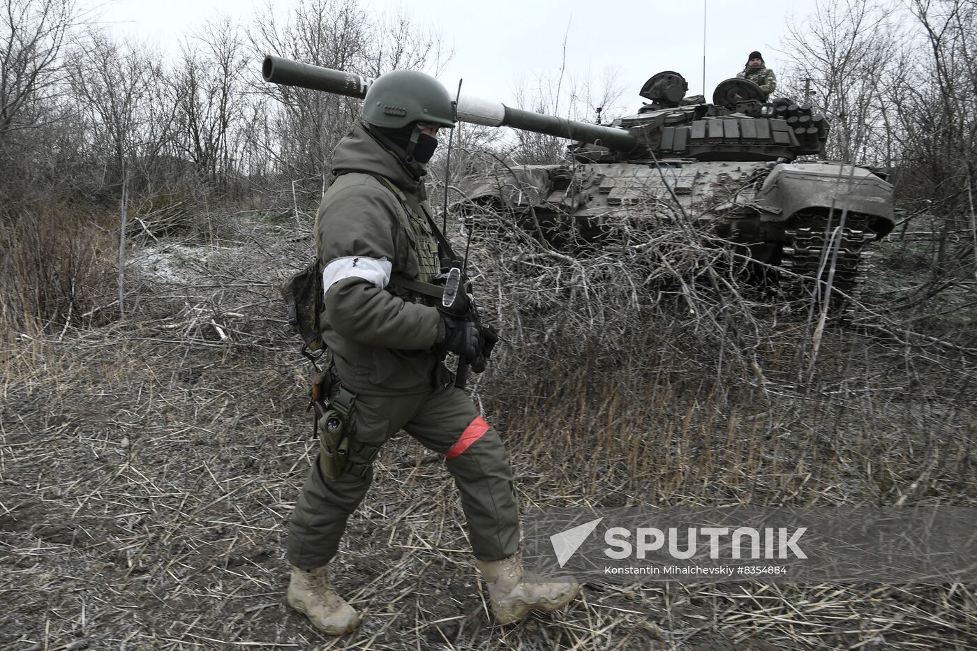 Russia Ukraine Military Operation Tanks