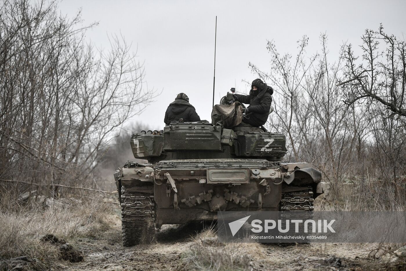 Russia Ukraine Military Operation Tanks