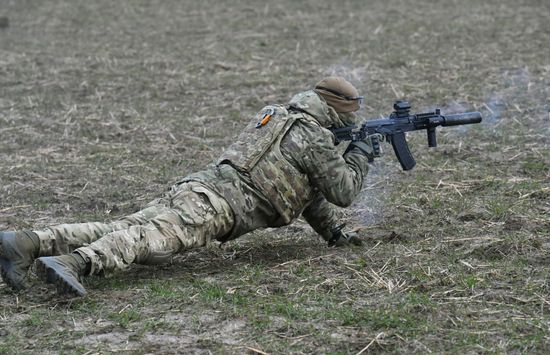 Russia Ukraine Military Operation Volunteer Battalion