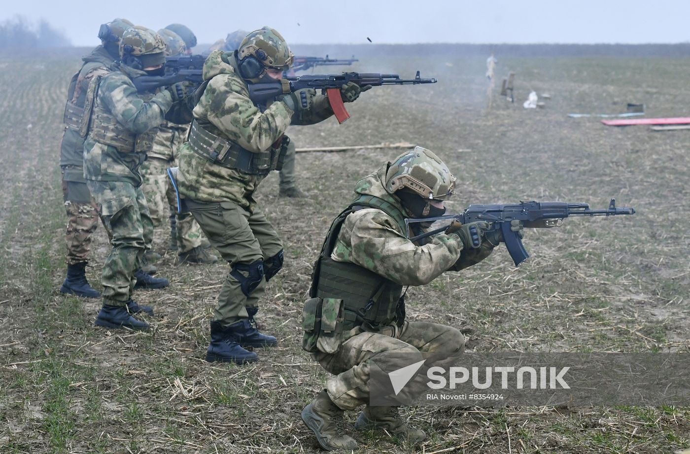 Russia Ukraine Military Operation Volunteer Battalion