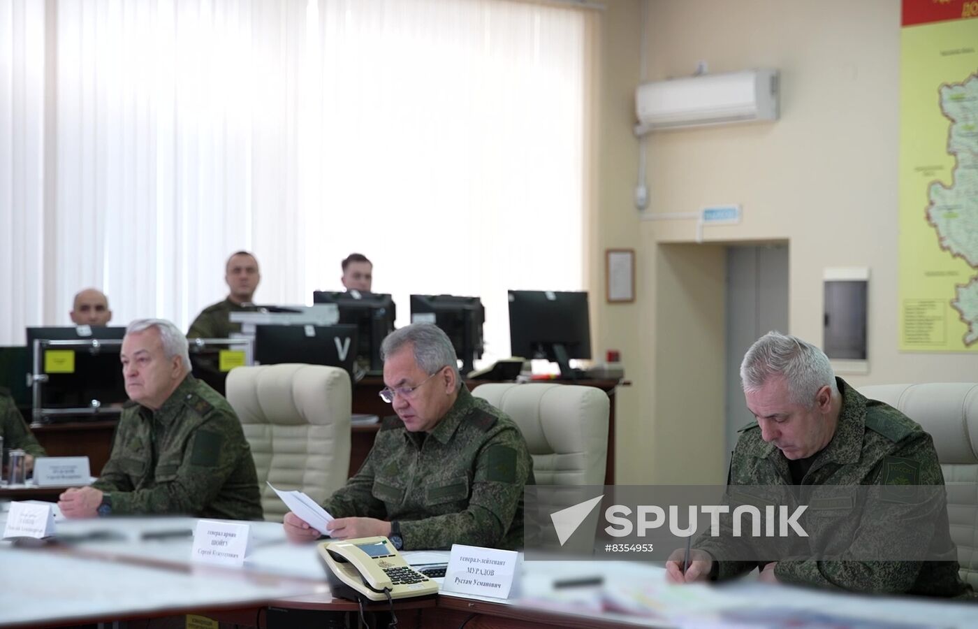 Russia Ukraine Military Operation Defence Minister