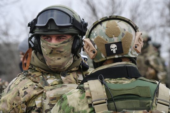 Russia Ukraine Military Operation Volunteer Battalion