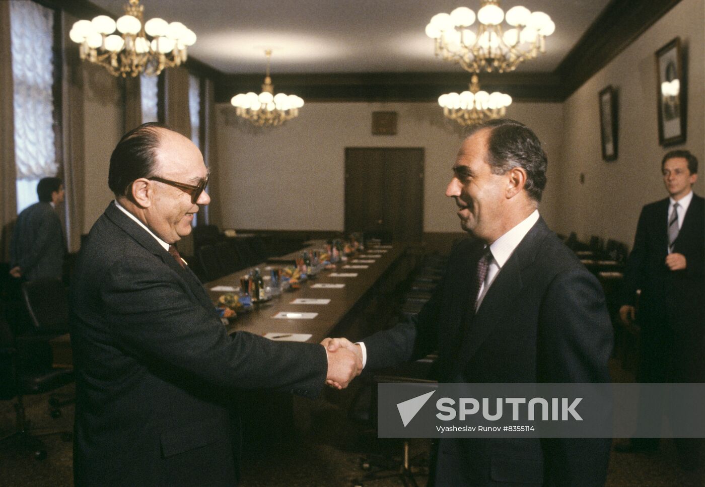 Delegation of Spanish Parliament visits USSR