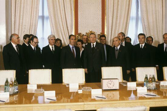 Delegation of Spanish Parliament visits USSR