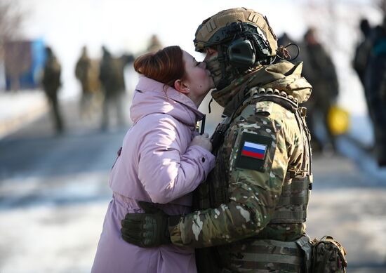 Russia Ukraine Military Operation Volunteers