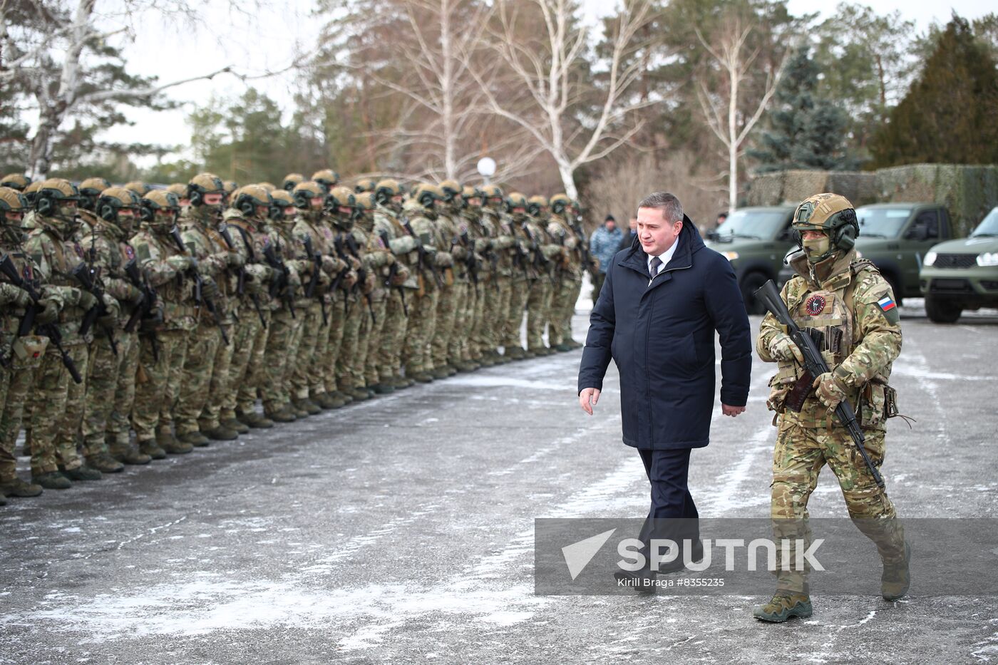 Russia Ukraine Military Operation Volunteers