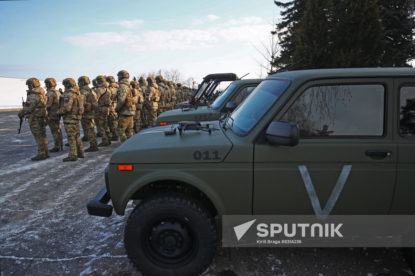 Russia Ukraine Military Operation Volunteers