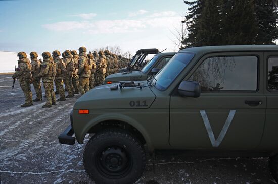 Russia Ukraine Military Operation Volunteers