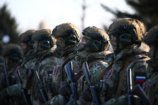 Russia Ukraine Military Operation Volunteers