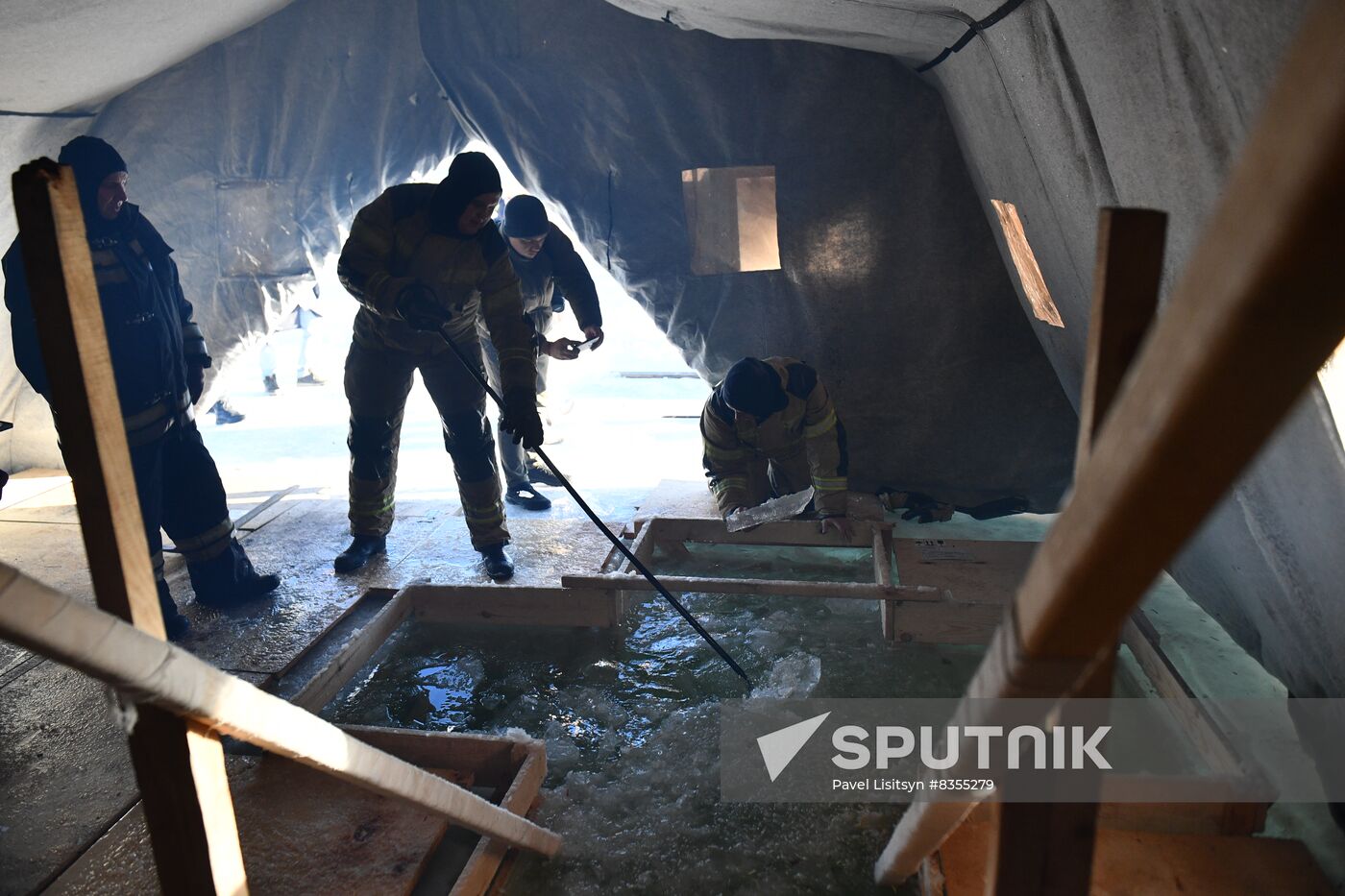 Russia Religion Epiphany Preparations