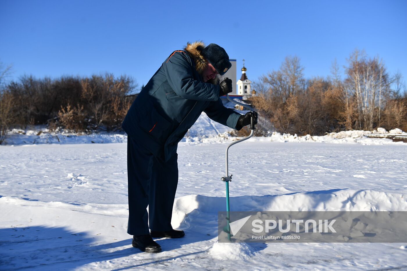 Russia Religion Epiphany Preparations