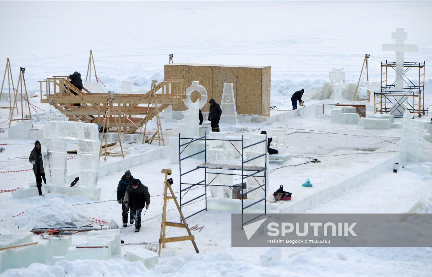 Russia Religion Epiphany Preparations