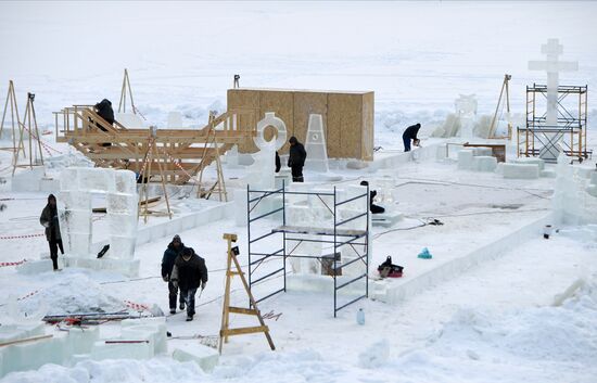Russia Religion Epiphany Preparations