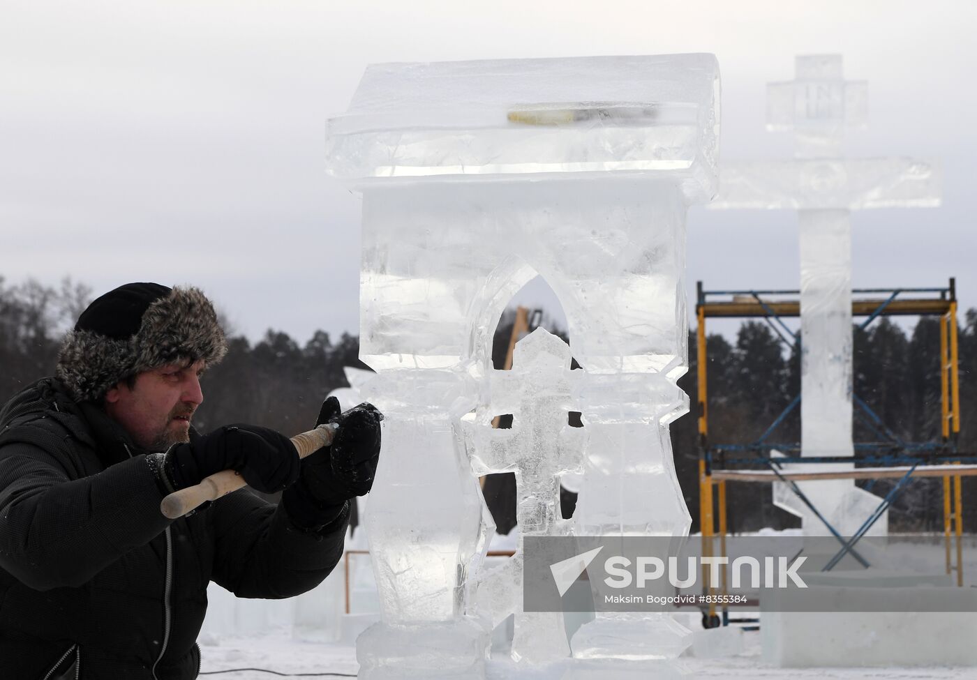 Russia Religion Epiphany Preparations