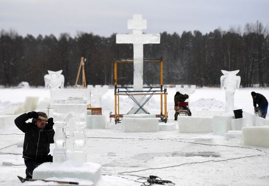 Russia Religion Epiphany Preparations