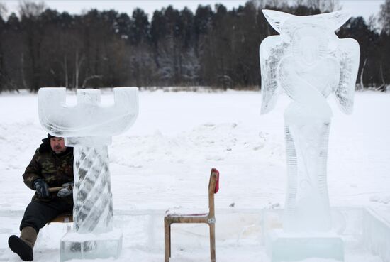 Russia Religion Epiphany Preparations