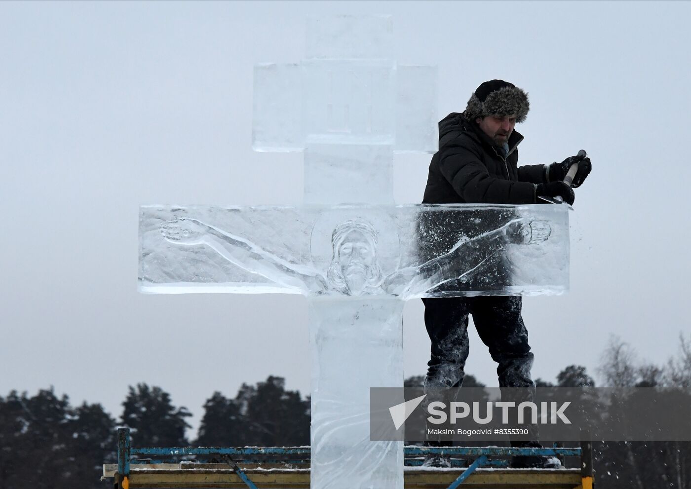 Russia Religion Epiphany Preparations