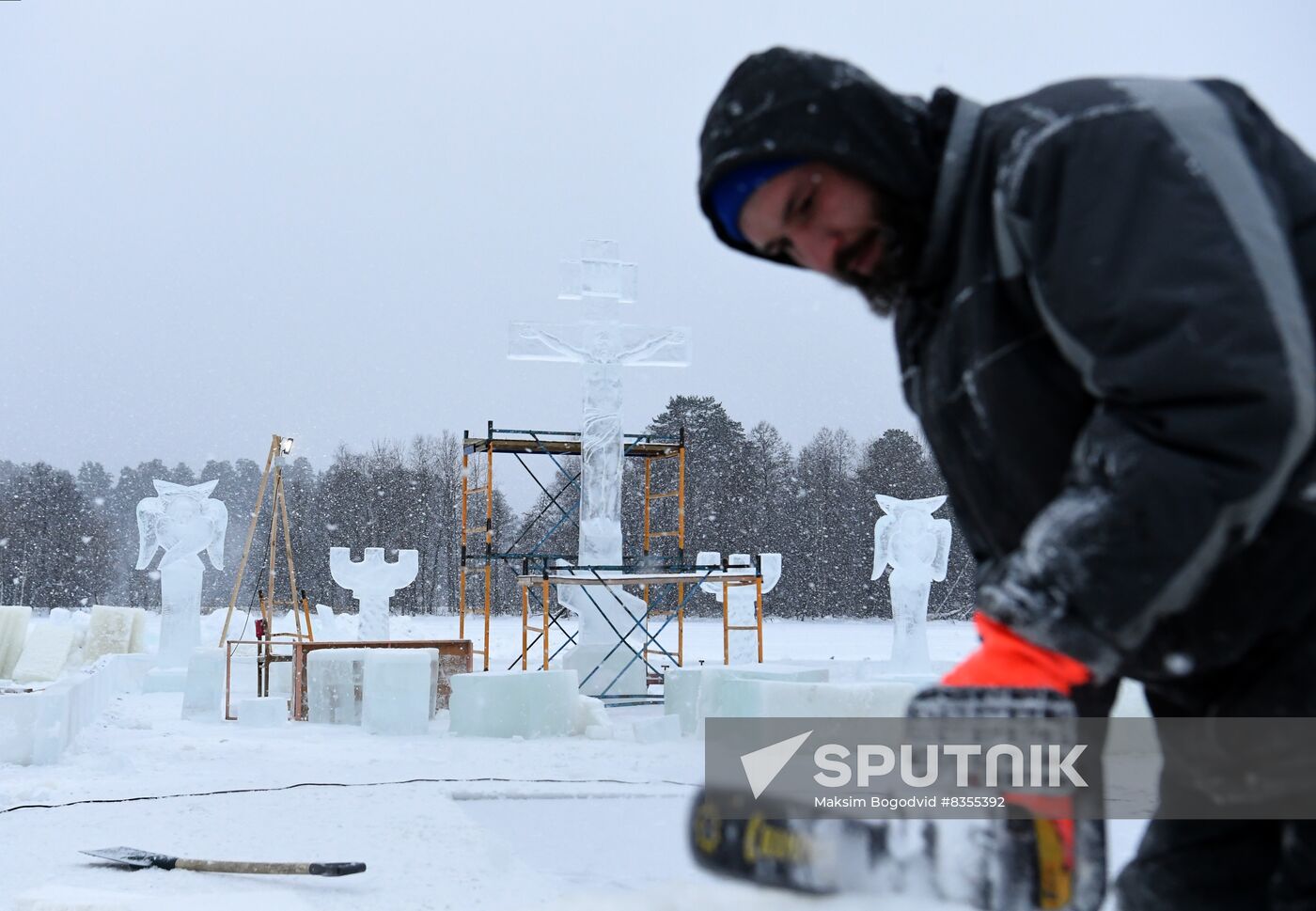 Russia Religion Epiphany Preparations