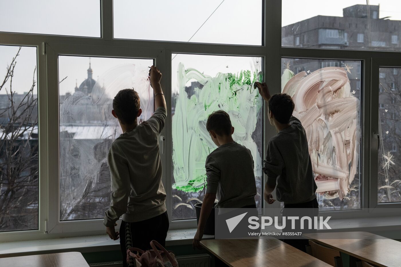 Russia Ukraine Military Operation Schools
