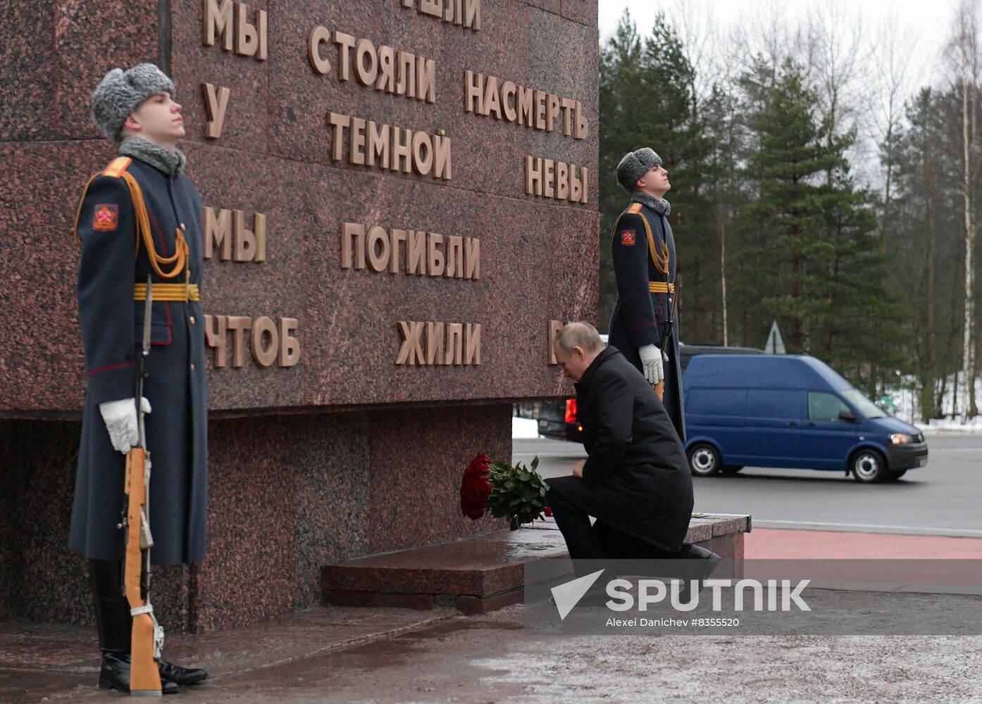 Russia WWII Leningrad Siege Breakthrough Anniversary