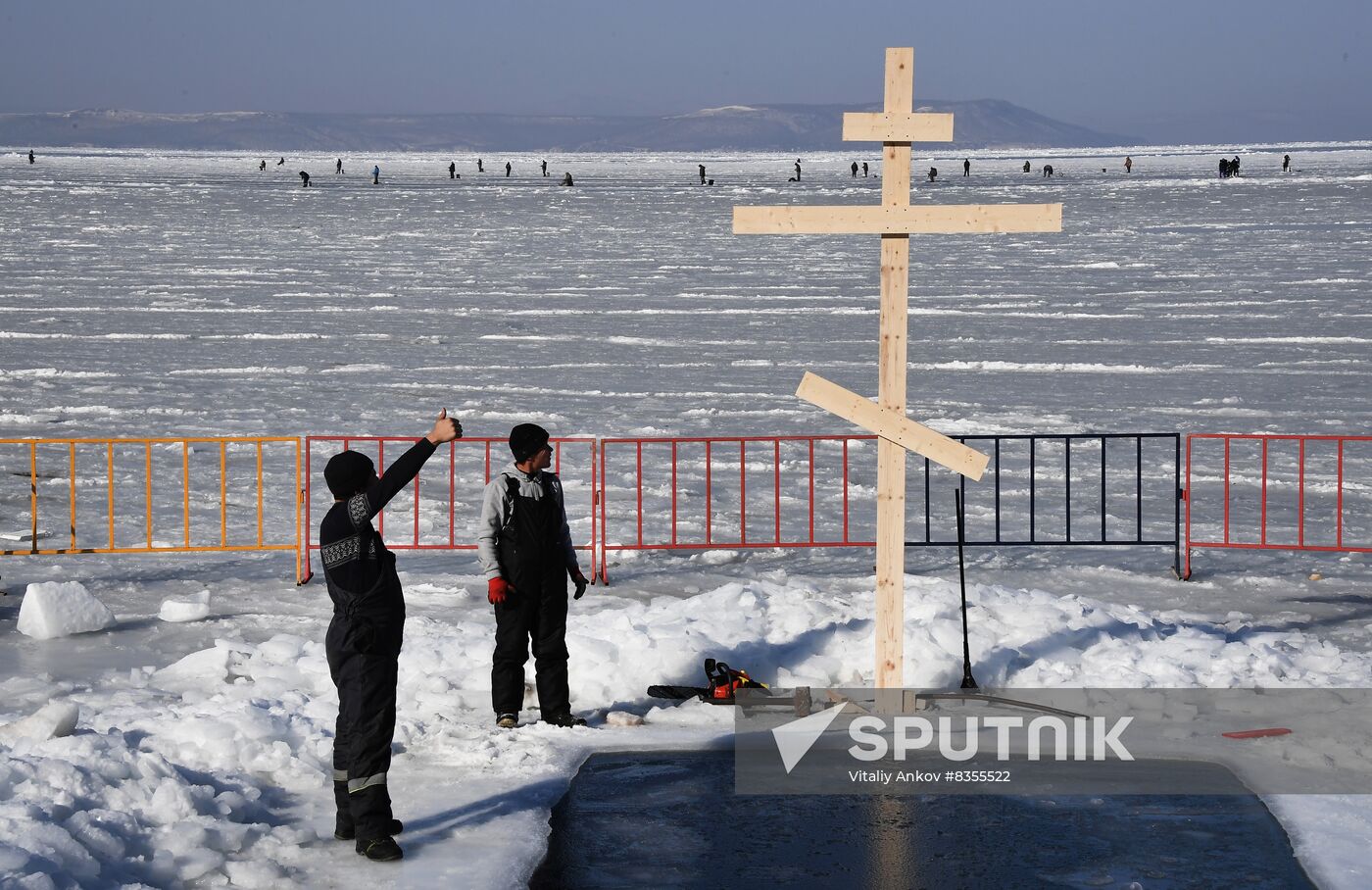 Russia Religion Epiphany Preparations