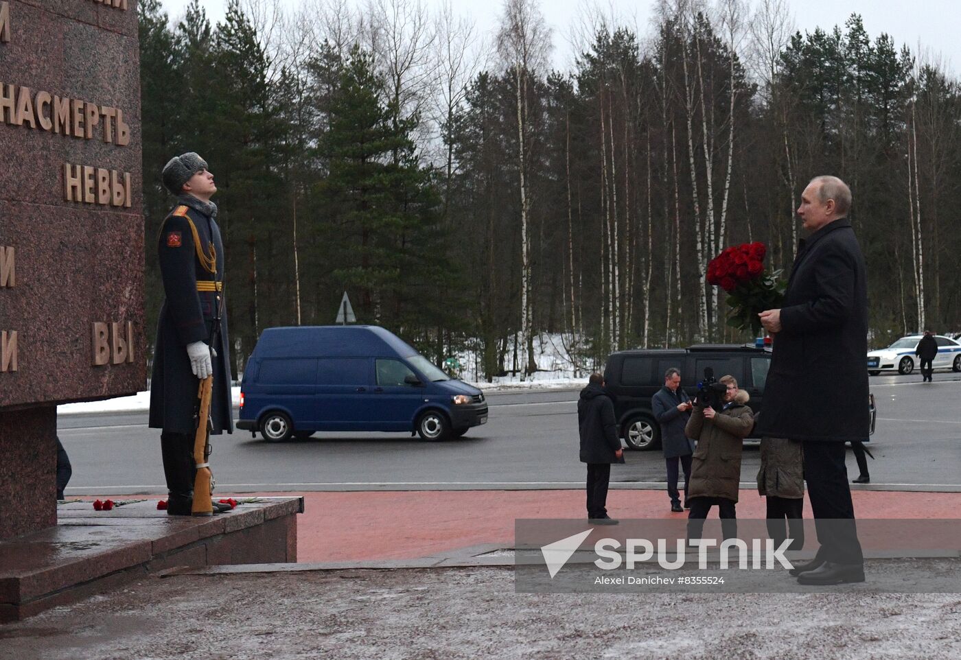 Russia WWII Leningrad Siege Breakthrough Anniversary
