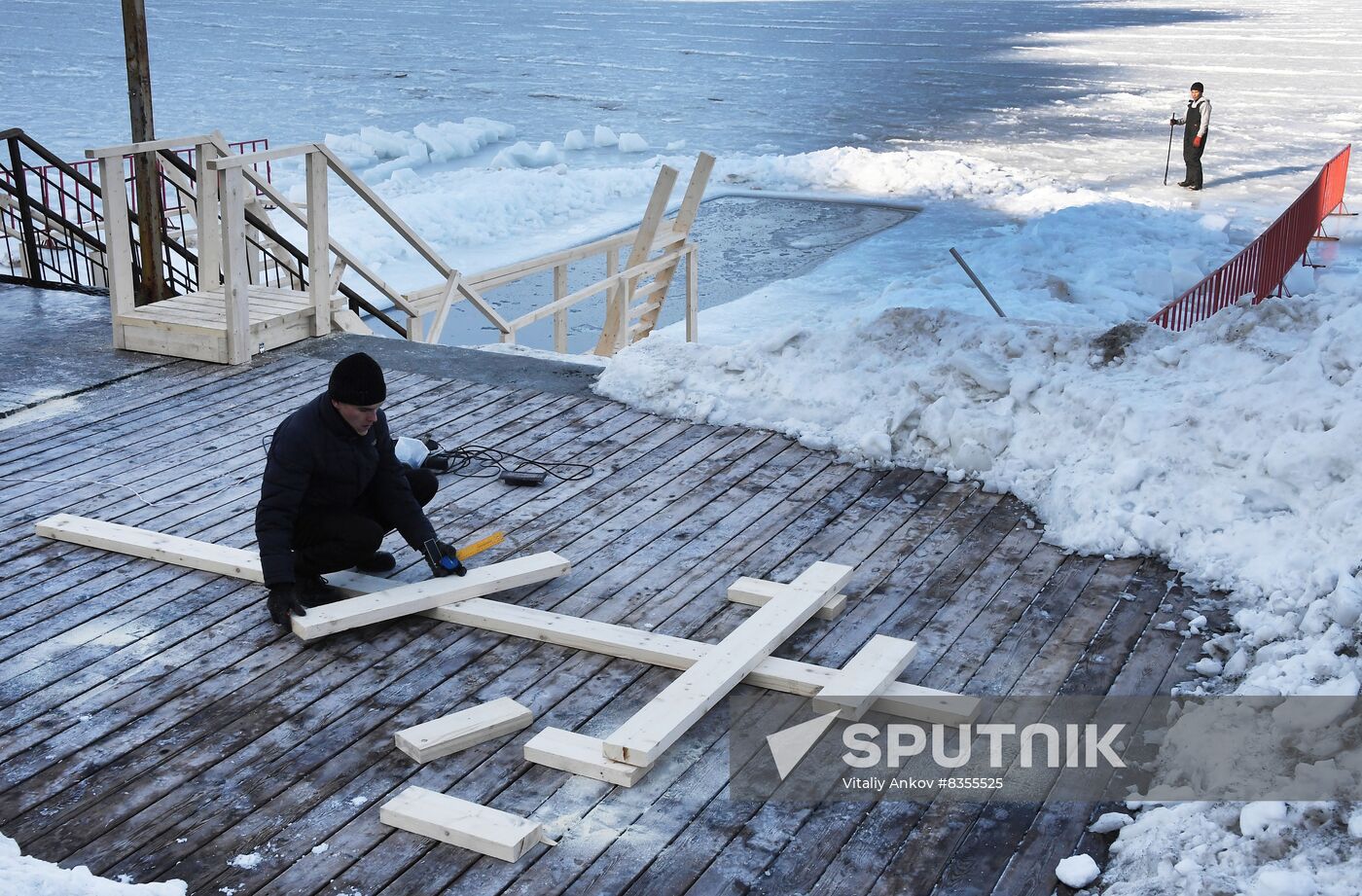 Russia Religion Epiphany Preparations