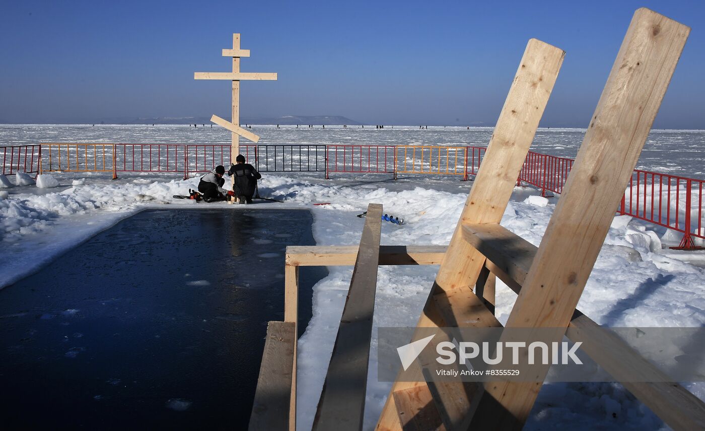 Russia Religion Epiphany Preparations