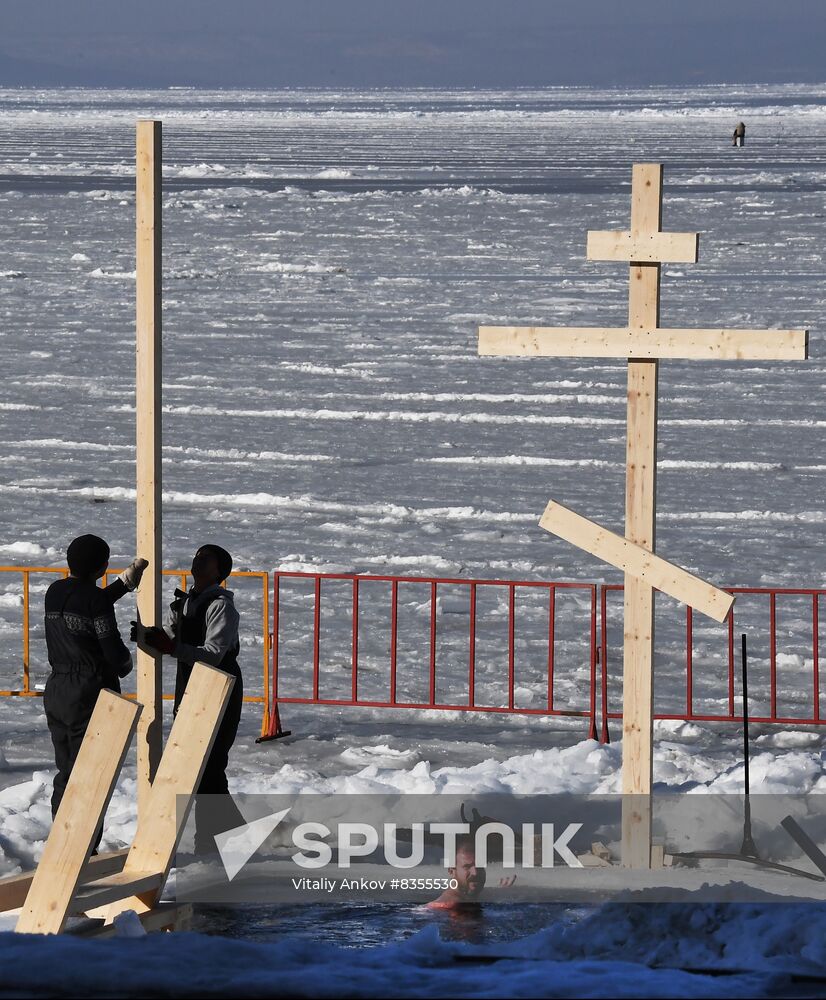 Russia Religion Epiphany Preparations