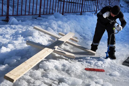Russia Religion Epiphany Preparations