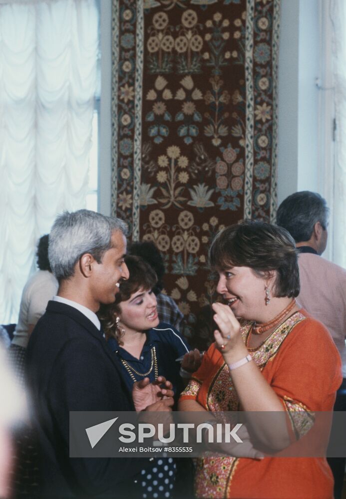 Indian festival in Soviet Union