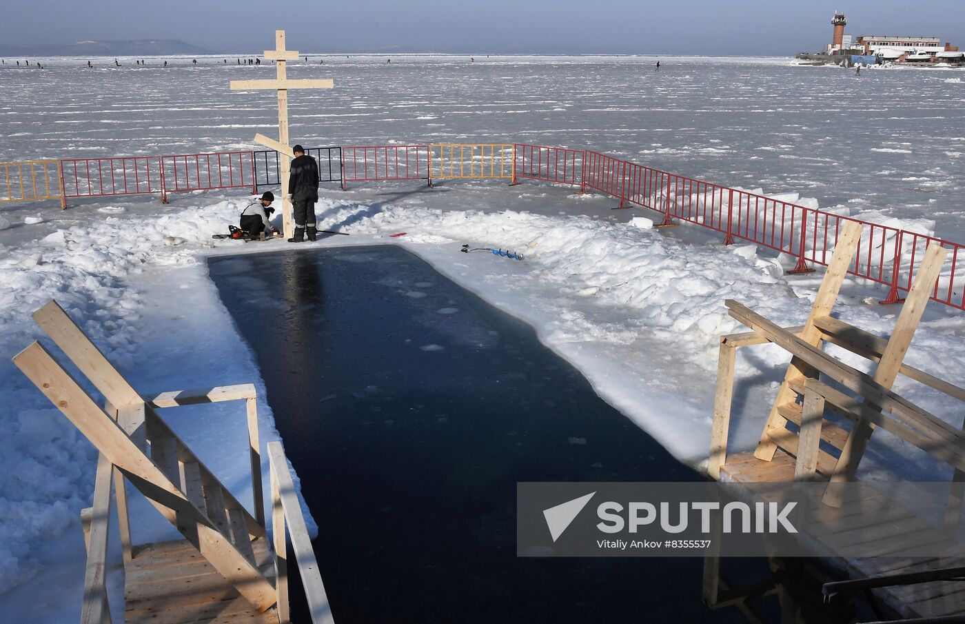 Russia Religion Epiphany Preparations