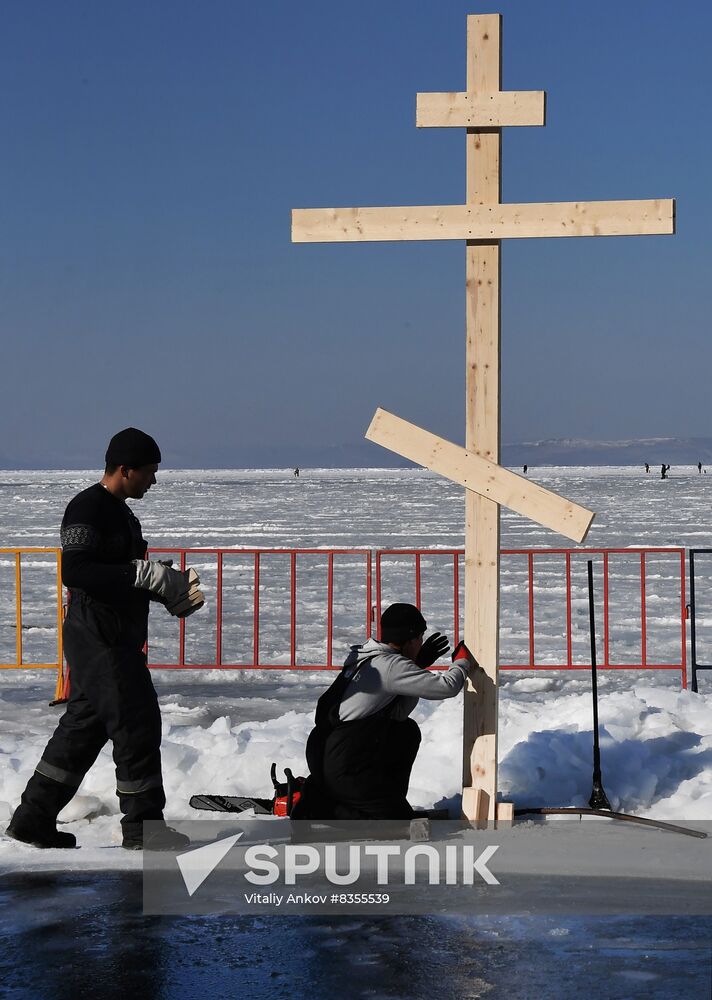 Russia Religion Epiphany Preparations