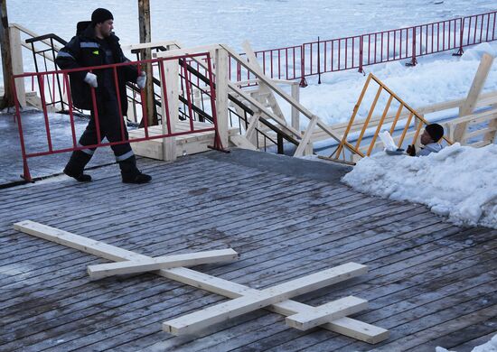 Russia Religion Epiphany Preparations