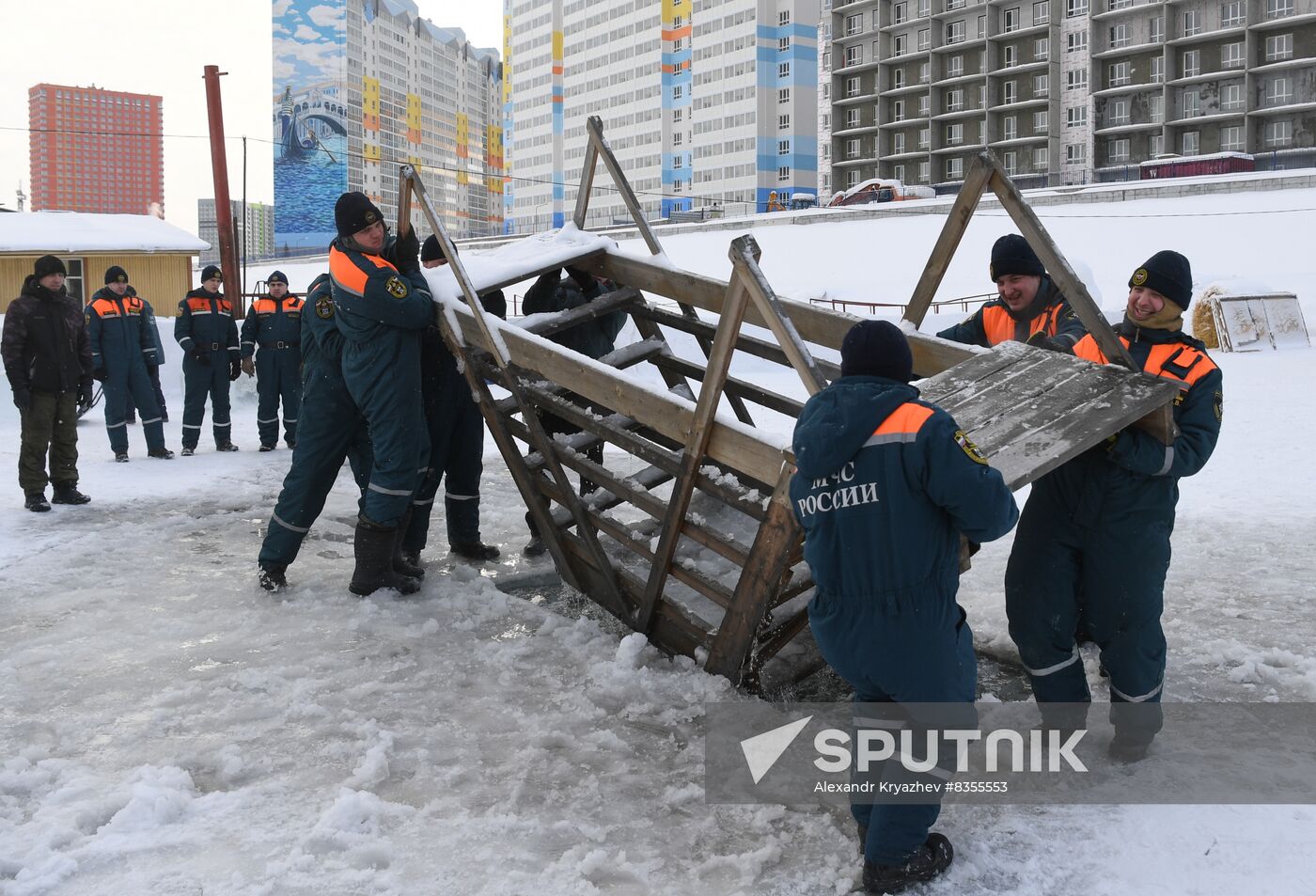 Russia Religion Epiphany Preparations