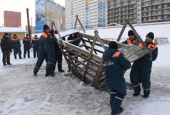 Russia Religion Epiphany Preparations