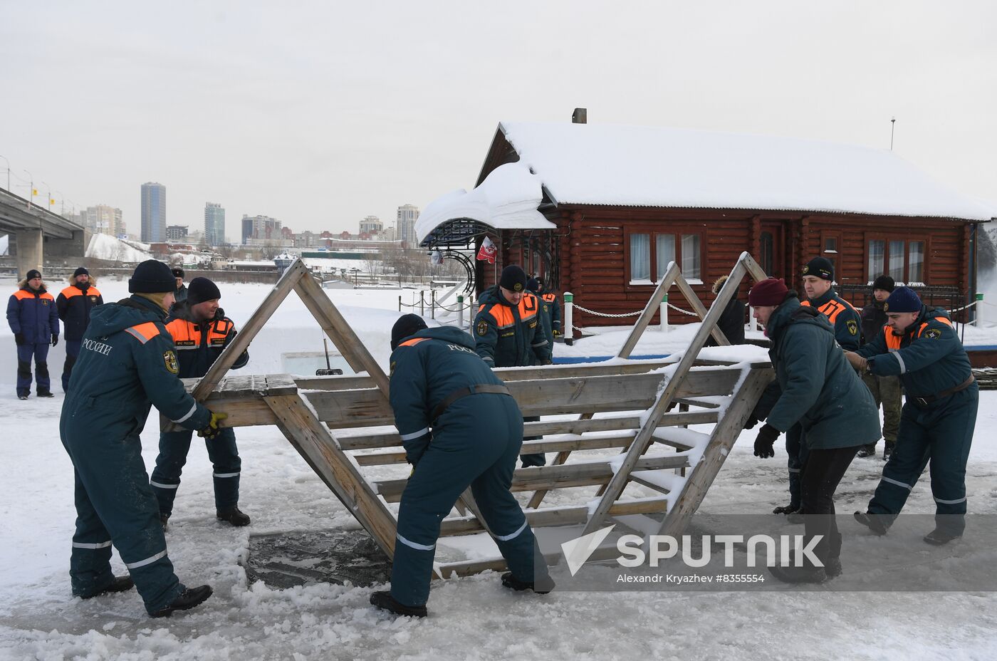 Russia Religion Epiphany Preparations