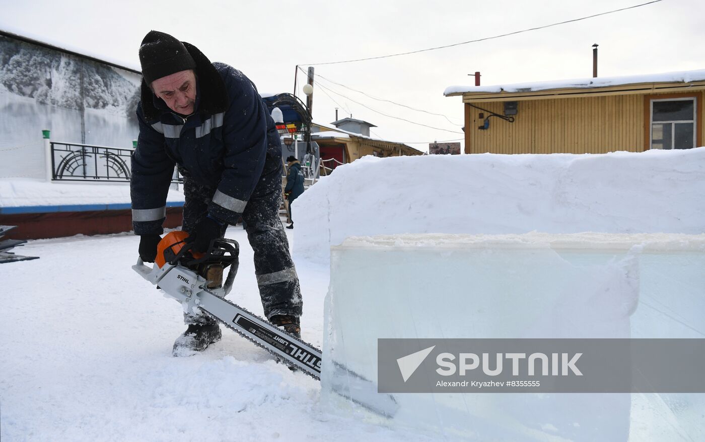 Russia Religion Epiphany Preparations