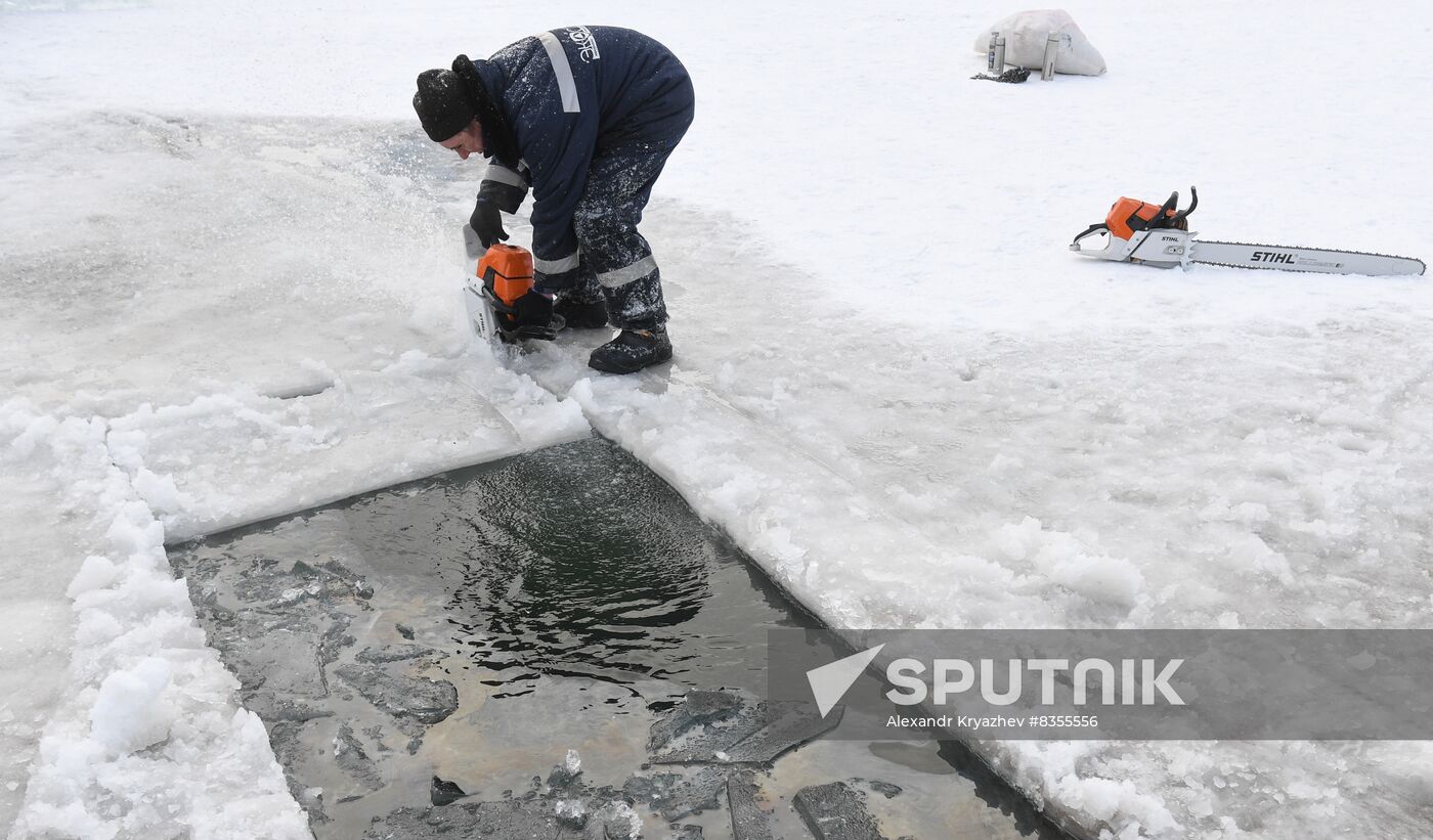 Russia Religion Epiphany Preparations