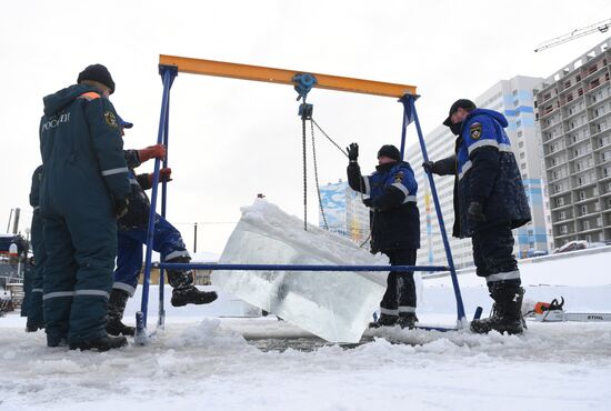 Russia Religion Epiphany Preparations
