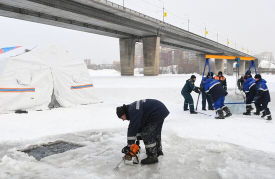 Russia Religion Epiphany Preparations